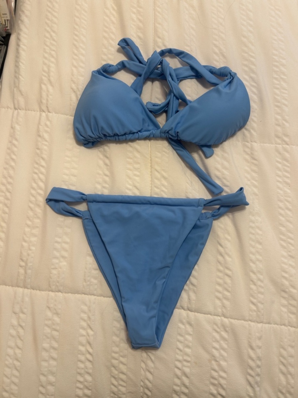 Classic Blue Women's Bikini Set
